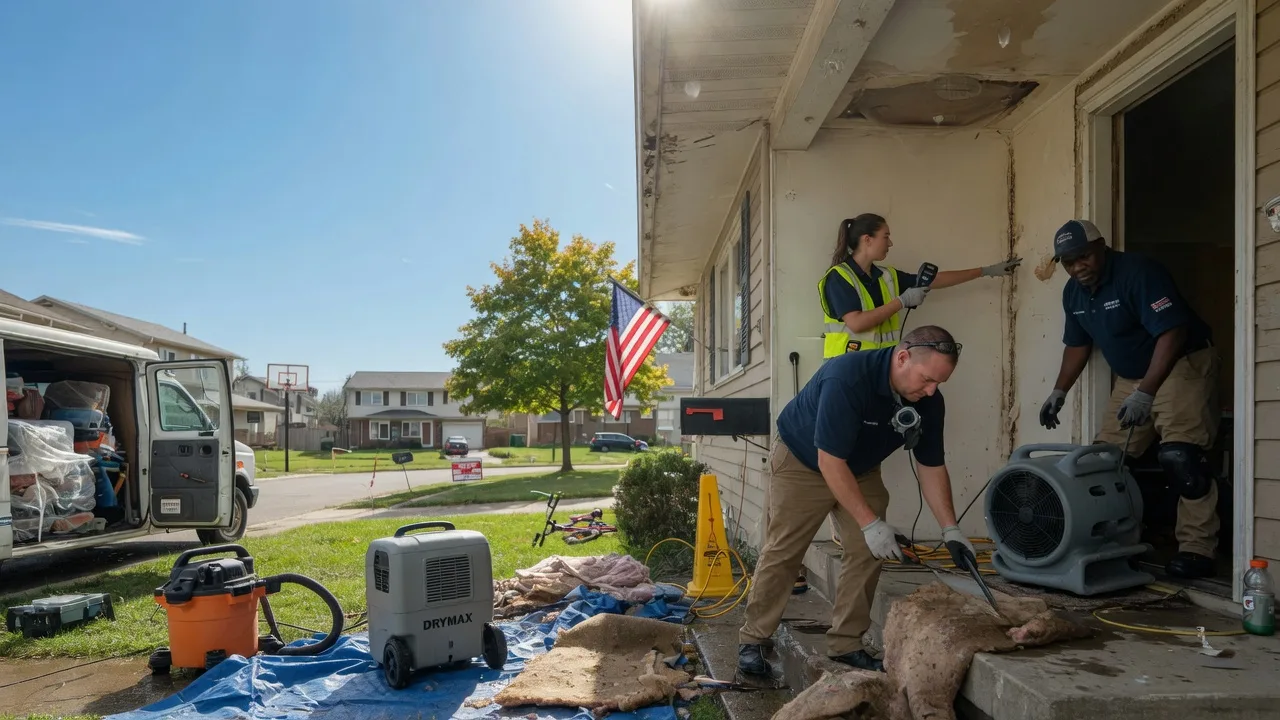 Water Damage Restoration in Houghton, IA near me